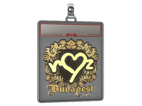 Sticker Slab | ropz (Gold) | Budapest 2025