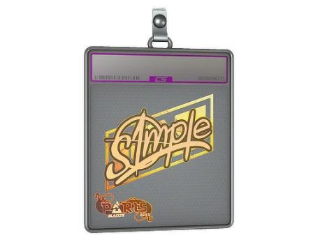 Sticker Slab | s1mple (Holo) | Paris 2023