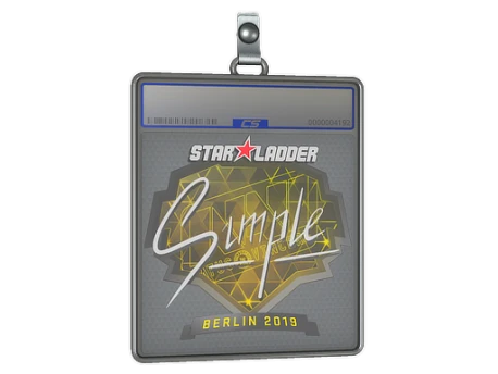 Sticker Slab | s1mple | Berlin 2019