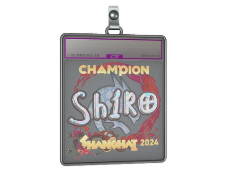 Sticker Slab | sh1ro (Holo, Champion) | Shanghai 2024