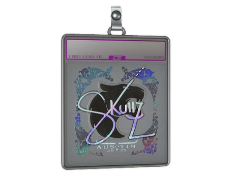 Sticker Slab | skullz (Holo) | Austin 2025