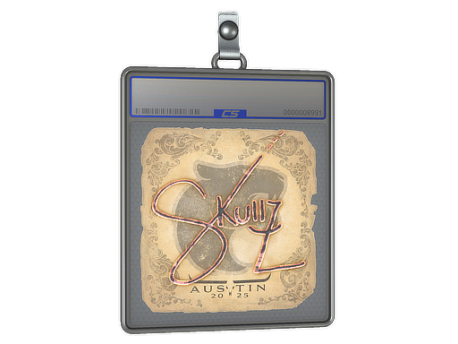 Sticker Slab | skullz | Austin 2025