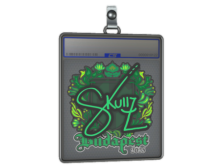 Sticker Slab | skullz | Budapest 2025