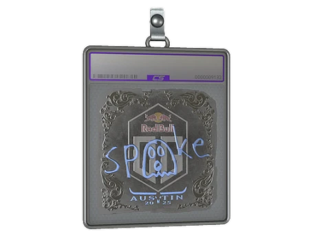 Sticker Slab | spooke (Foil) | Austin 2025