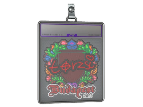 Sticker Slab | torzsi (Embroidered) | Budapest 2025