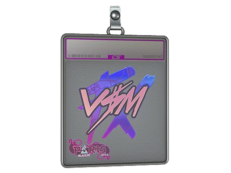 Sticker Slab | v$m (Holo) | Paris 2023