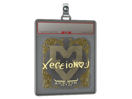 Sticker Slab | xertioN (Gold) | Austin 2025