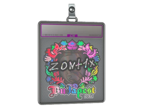 Sticker Slab | zont1x (Holo) | Budapest 2025