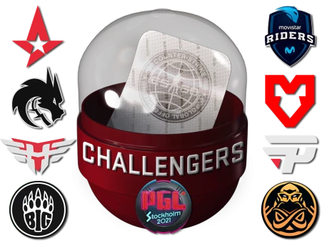 Stockholm 2021 Challengers Sticker Capsule