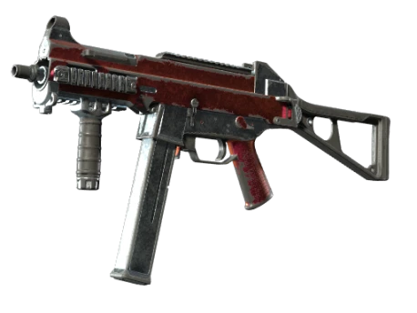 UMP-45 | Crimson Foil (Battle-Scarred)