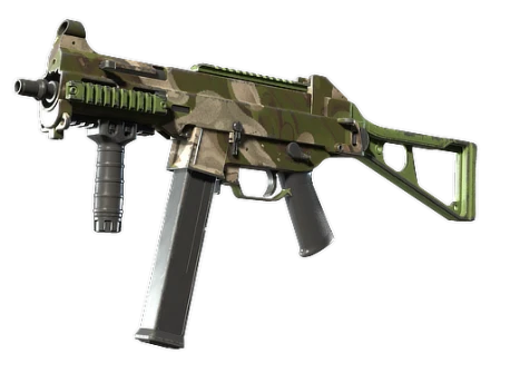 UMP-45 | Green Swirl (Field-Tested)