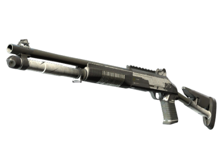 XM1014 | Black Tie (Battle-Scarred)