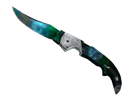 ★ StatTrak™ Falchion Knife | Gamma Doppler (Factory New)