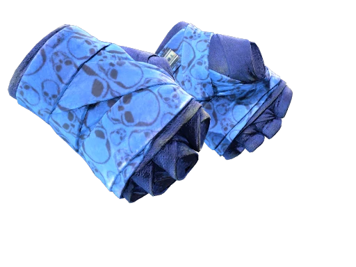 ★ Hand Wraps | Cobalt Skulls