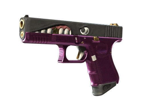 Glock-18 | Gold Toof (Minimal Wear)