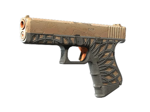 Glock-18 | Ifrit Lattice (Well-Worn)