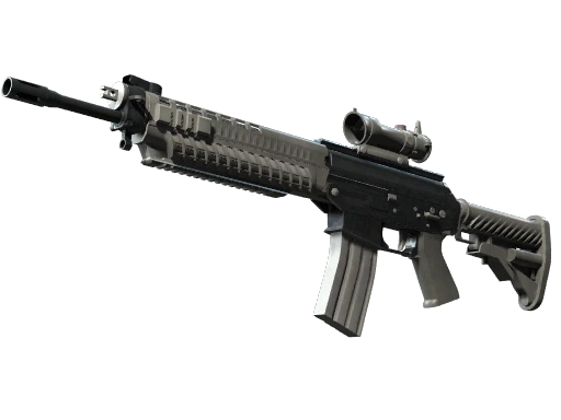 SG 553 | Damascus Steel