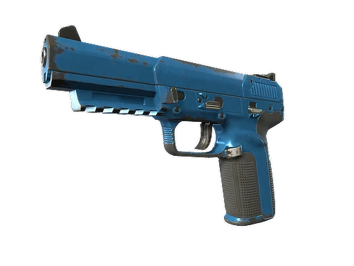 Souvenir Five-SeveN | Sky Blue (Well-Worn)