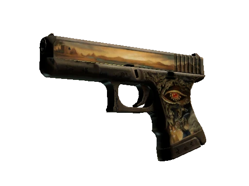 Souvenir Glock-18 | Ramese's Reach (Well-Worn)
