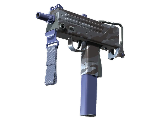 Souvenir MAC-10 | Storm Camo (Minimal Wear)