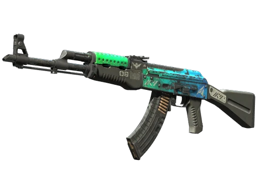 StatTrak™ AK-47 | Ice Coaled