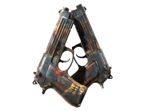 StatTrak™ Dual Berettas | Hideout
