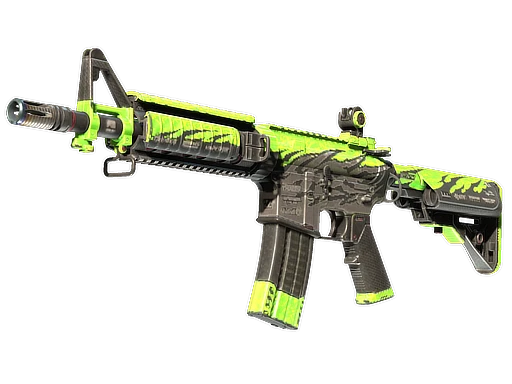 StatTrak™ M4A4 | Full Throttle (Well-Worn)