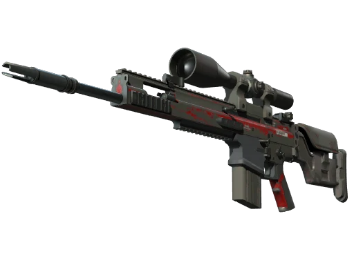 StatTrak™ SCAR-20 | Crimson Web