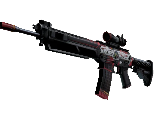 StatTrak™ SG 553 | Cyberforce