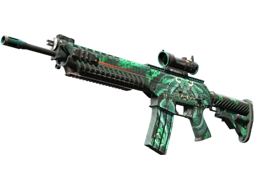 StatTrak™ SG 553 | Dragon Tech