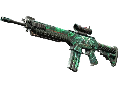StatTrak™ SG 553 | Dragon Tech