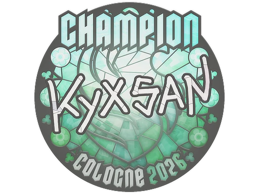 Sticker | kyxsan (Champion) | Cologne 2026