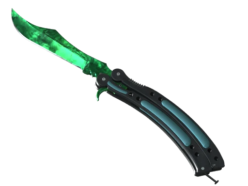 ★ StatTrak™ Butterfly Knife | Gamma Doppler Emerald (Factory New)