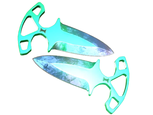 ★ StatTrak™ Shadow Daggers | Gamma Doppler Phase 1 (Factory New)