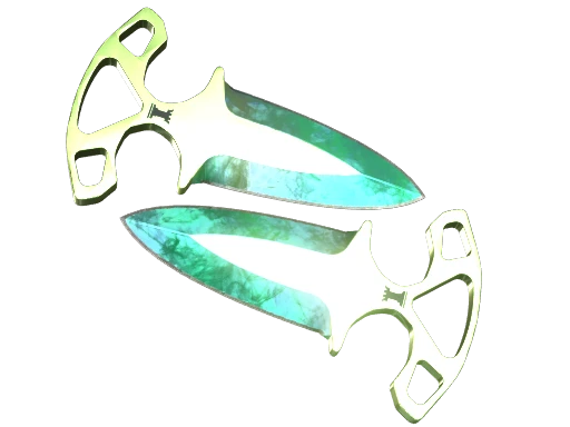 ★ StatTrak™ Shadow Daggers | Gamma Doppler Phase 2 (Factory New)