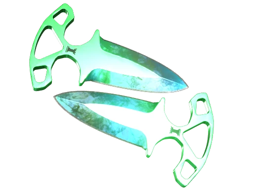 ★ StatTrak™ Shadow Daggers | Gamma Doppler Phase 3 (Factory New)