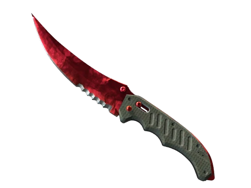 ★ StatTrak™ Flip Knife | Doppler Ruby (Factory New)