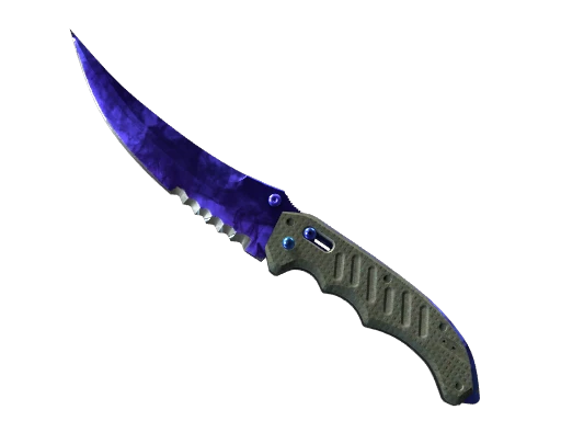 ★ StatTrak™ Flip Knife | Doppler Sapphire (Factory New)