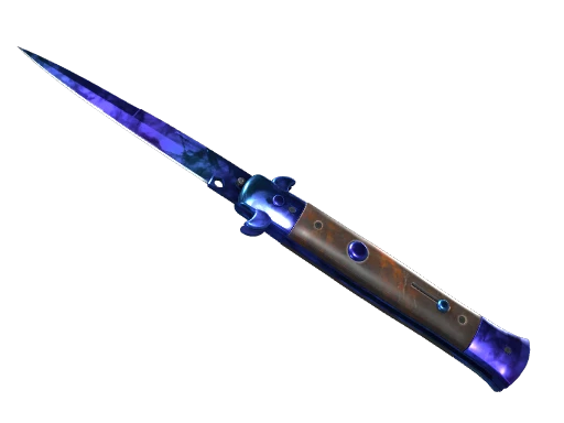 ★ Stiletto Knife | Doppler Sapphire (Minimal Wear)