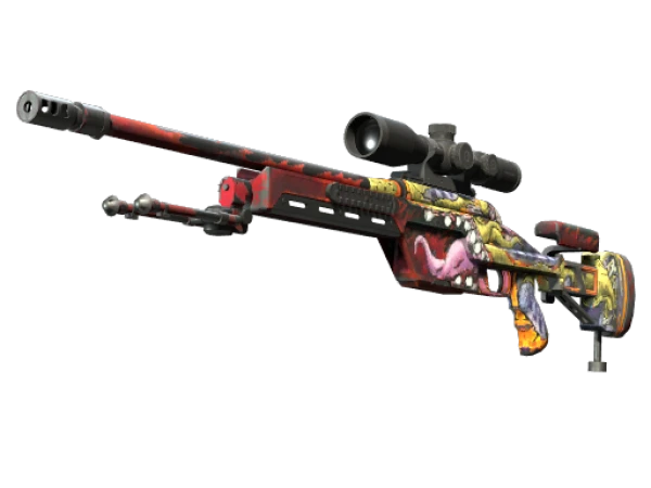 SSG 08 | Bloodshot (Well-Worn)