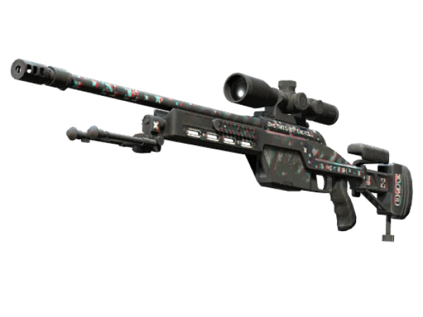StatTrak™ SSG 08 | Parallax (Battle-Scarred)