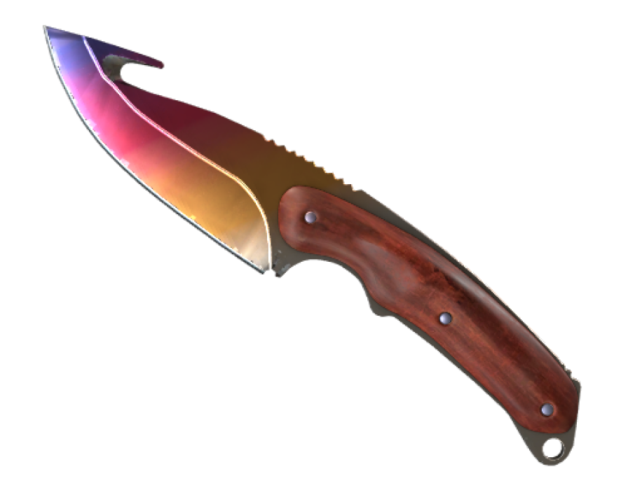 Gut Knife ★ | Fade (Com Pouco Uso) (Com Pouco Uso) CS2 (CS:GO ...