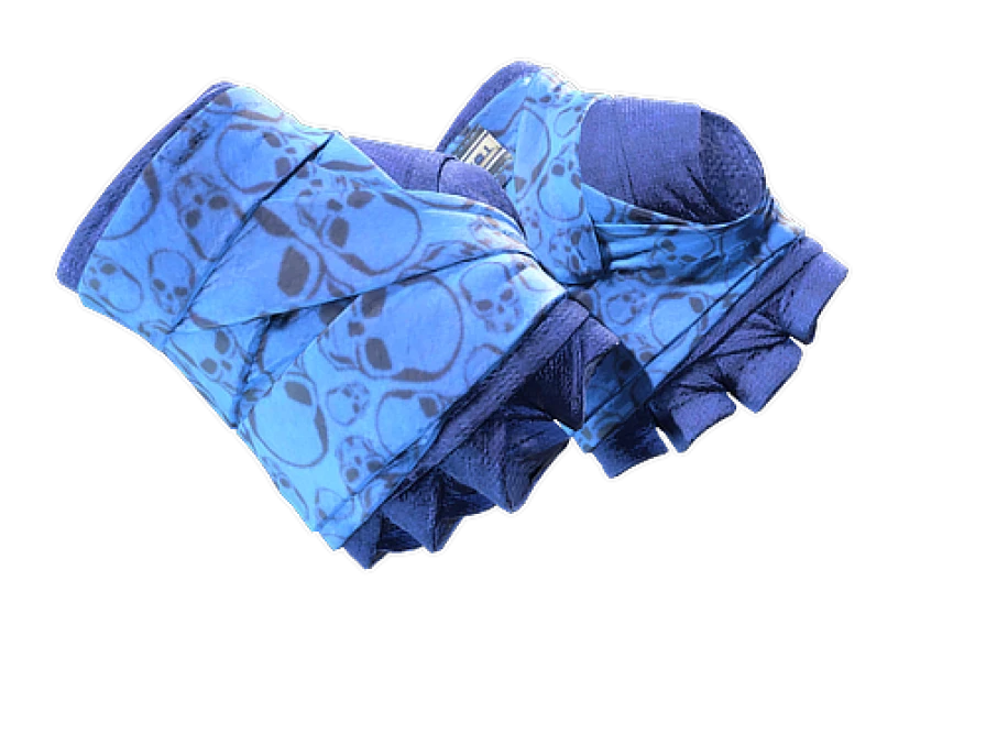 ★ Hand Wraps | Cobalt Skulls