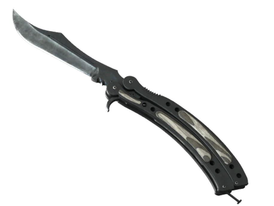 ★ StatTrak™ Butterfly Knife | Black Laminate