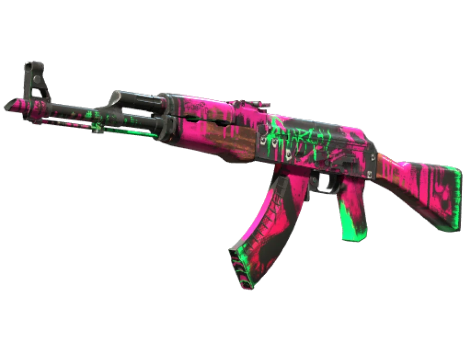 AK-47 | Neon Revolution (Well-Worn)