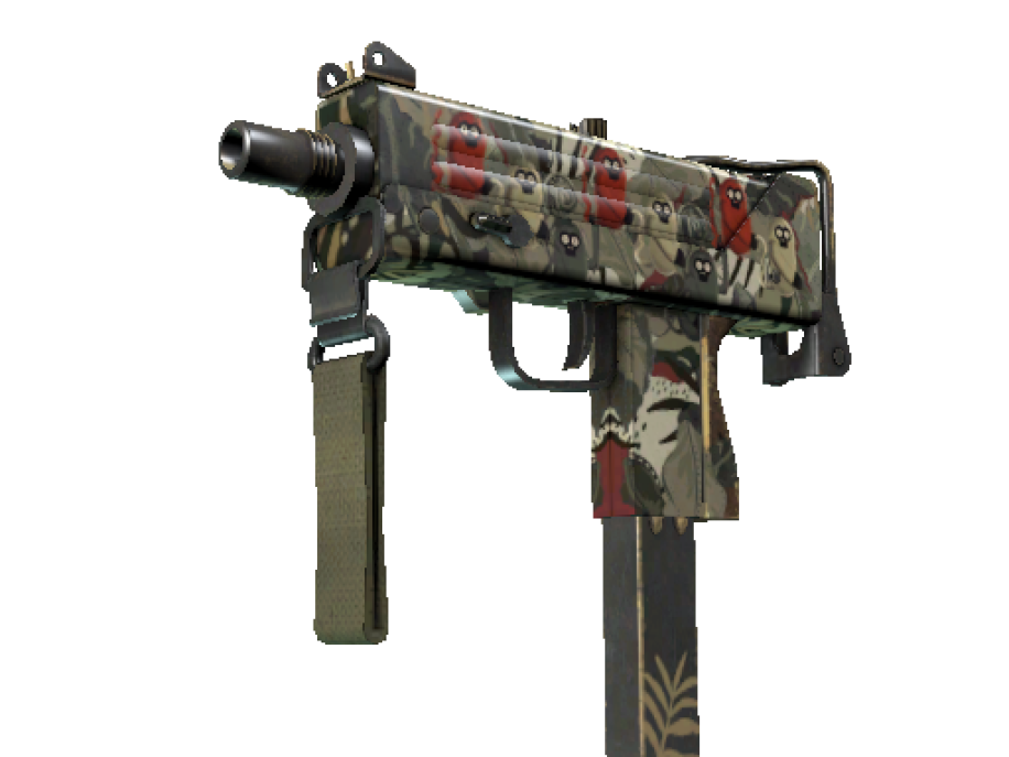 MAC-10 | Monkeyflage (Поношенное) КС2/КС ГО | Купить, Продать, Цена ...