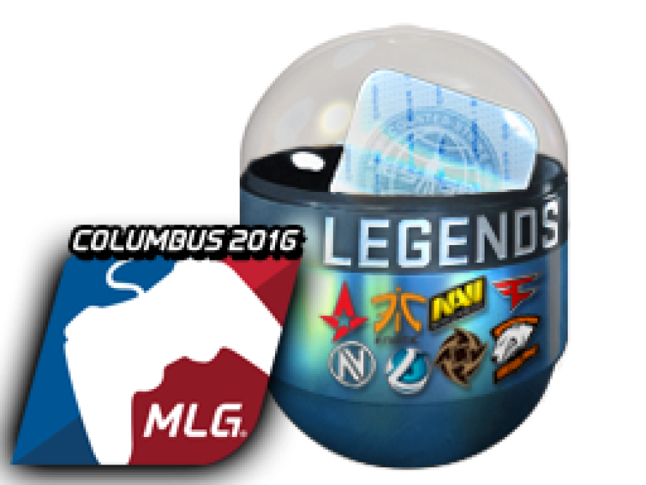 Легенды MLG Columbus 2016 (голографические/металлические) КС2/КС ГО ...
