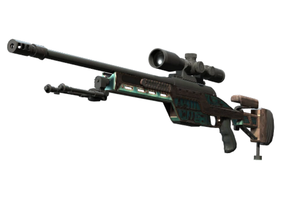 Сувенирный SSG 08 | Лазурная роспись