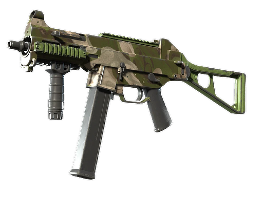 Сувенирный UMP-45 | Зелёные завитки