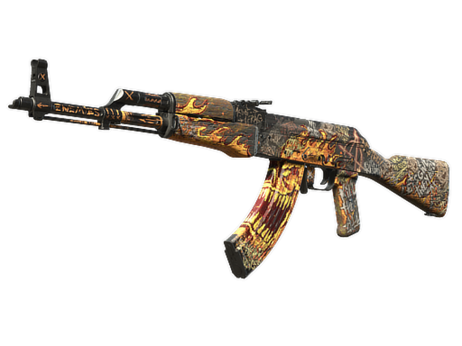 StatTrak™ AK-47 | Searing Rage (Well-Worn) CS2 (CS:GO) | Kaufen ...